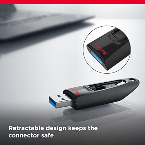 SanDisk 256GB Ultra USB Flash Drive SDCZ48-256G-GAM46 Black