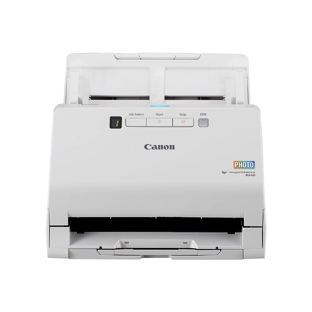 Canon 11.4" x 9.6" RS40 Document Scanner 600 dpi USB