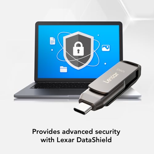 Lexar 128GB D400 USB Type-C & Type-A Flash Drive 130MB/s