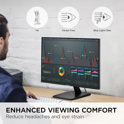 ViewSonic 24 Inch VA2456A-MHD FHD 1080p 120Hz IPS Monitor