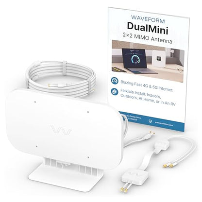Waveform DMIN-1 Marine Antenna, 4 Channels, 50 Ohms, Silver