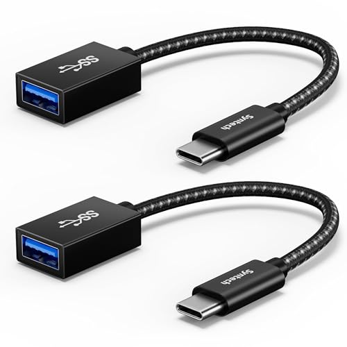 Syntech USB Type C to USB Adapter, 2 Pack, 10Gbps, Compatible with Various Devices