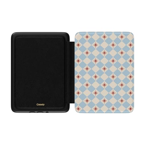 Casely 7 x 1 x 4 inches 2.29 ounces Kindle Case Chelsea Checker Starlight Tiles