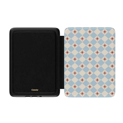 Casely 7 x 1 x 4 inches 2.29 ounces Kindle Case Chelsea Checker Starlight Tiles