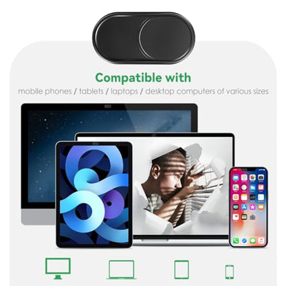 CloudValley 2-Pcs KZ-02 Webcam Cover 0.023 Inch Ultra-Thin Manual Focus MP4 JPEG