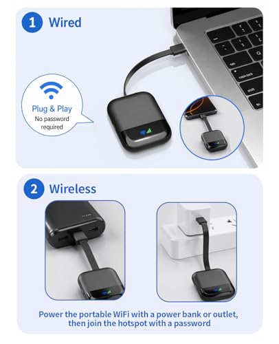 FREEBOT ST2 Mobile Hotspot 5GB 4G LTE Portable WiFi Router