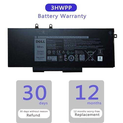 OUTLANDWAY Lithium Polymer Battery 3HWPP 15.2V 68Wh Rechargeable