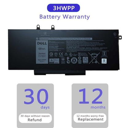 OUTLANDWAY Lithium Polymer Battery 3HWPP 15.2V 68Wh Rechargeable