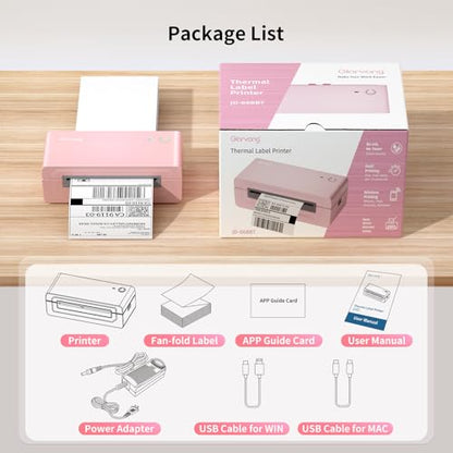 Gloryang Small Business Series RM 203DPI Monochrome Thermal Label Printer