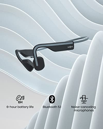 SHOKZ OpenMove S661 Bluetooth Sport Headphones Open-Ear 20Hz-20kHz Wireless In-Ear
