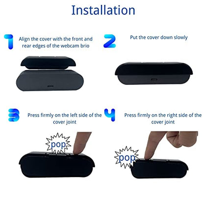 MoimTech Brio 4K Webcam Cover USB CCD Privacy Cover