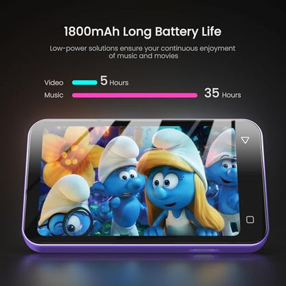 TIMMKOO 4 Inch Q8 80GB LCD Multimedia Player with Touchscreen, Bluetooth, FM Radio, and Video Playback