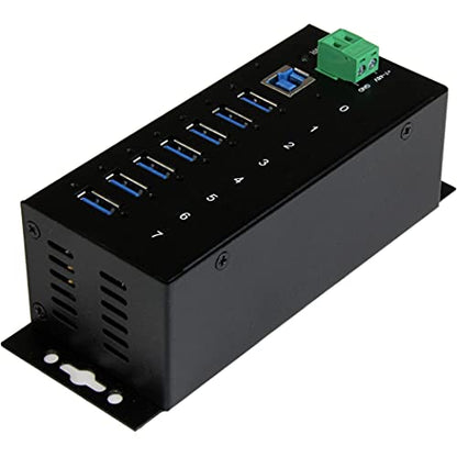 StarTech.com 7-Port USB 3.0 Hub ST7300USBME ESD Protection Surge Protection USB Expander