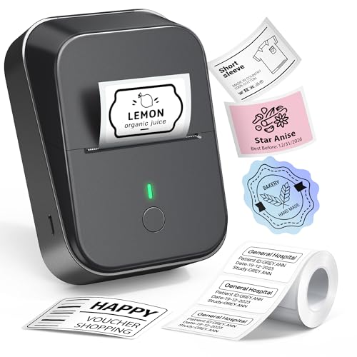 ETIKEZ 2 Inch PM260 203 x 203 dpi Thermal Label Maker - Print Only - Single Tray