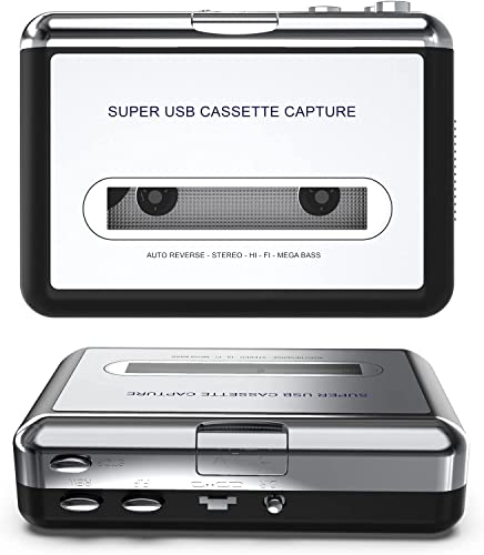 DIGITNOW 1 Count BR602 Stereo Cassette Tape to MP3 Converter USB Interface