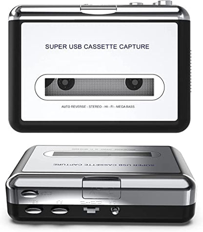 DIGITNOW 1 Count BR602 Stereo Cassette Tape to MP3 Converter USB Interface