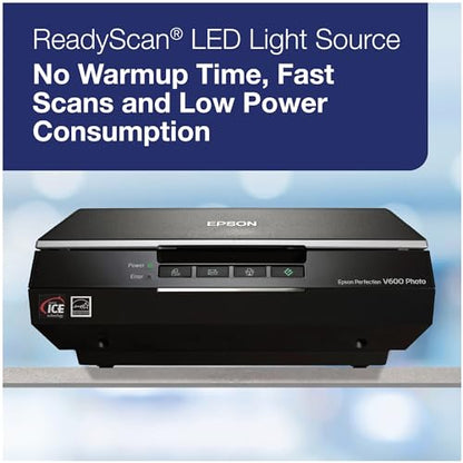 Epson 19" Perfection V600 Photo 600 DPI Flatbed Scanner