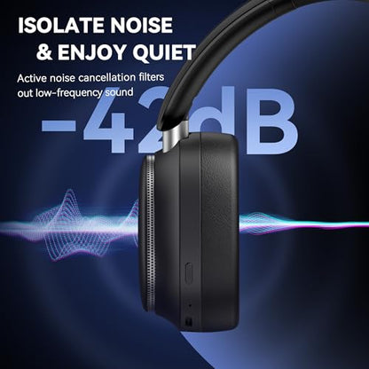 Pointcinco Over Ear Headphones IM01 Active Noise Cancelling Wired & Wireless Bluetooth 6.0