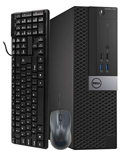Dell Optiplex 7040 Computer Tower i5-6500 16GB RAM 256GB SSD 3840x2160 Windows 11 Pro