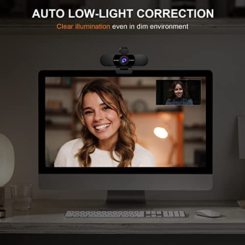 EMEET C960 Compact Webcam with Dual Microphones 1080p Full HD USB