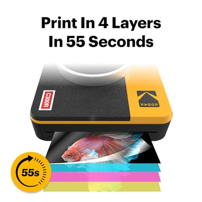 KODAK Mini Shot 3 Retro 10MP Instant Digital Camera & Printer 1 Count