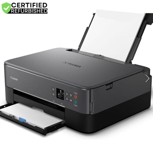 Canon PIXMA TS6420 Wireless Inkjet All-in-One Printer CRTE1CNPIXTS6420BLK Color 4800x1200 dpi Dual-Sided Printing