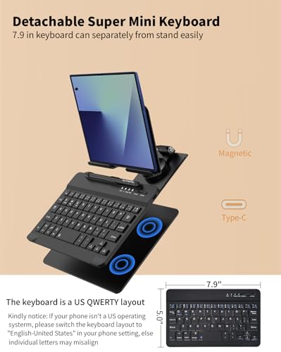 voppton 7.9 inch WY-032 Foldable Phone Stand Holder