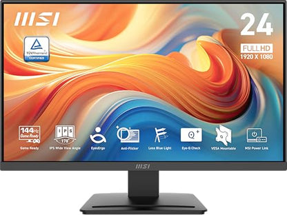 msi PRO MP243L E14 24-inch IPS 1920 x 1080 (FHD) 144Hz Monitor