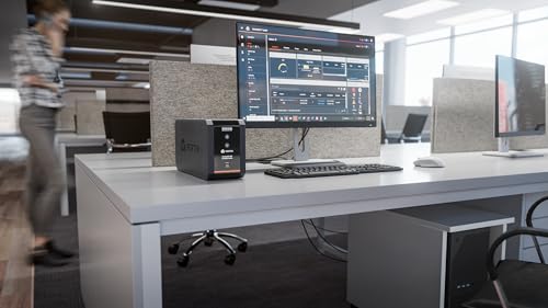 Vertiv 15.75" x 5.71" x 7.68" PSA6E-1500LVT Compact Uninterruptible Power Supply 120V 850W 8 Outlet NEMA