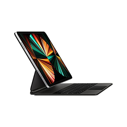 Apple 12.9-inch MJQK3LL/A Magic Keyboard Case - Wireless - Black - US English - Tablet Accessories