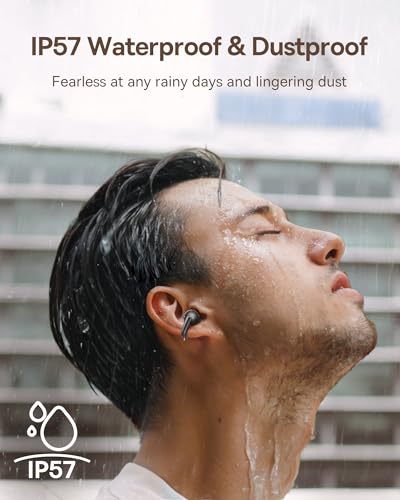 Baseus Open Ear design PM138 Wireless Earbuds with Adaptive Noise Cancellation and 40 Hour Playtime