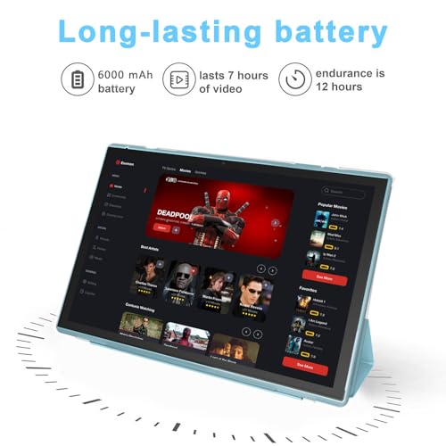 NOVOJOY 10.1 Inch ZB10 Android Quad-Core 1280x800 IPS Touchscreen Tablet