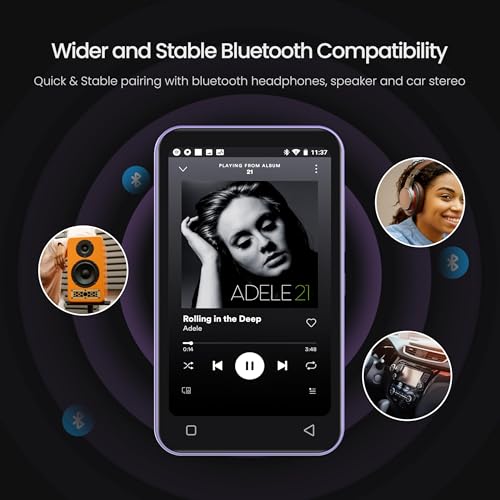 TIMMKOO 4 Inch Q8 80GB LCD Multimedia Player with Touchscreen, Bluetooth, FM Radio, and Video Playback