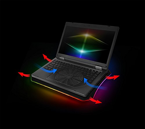 Thermaltake 200mm CL-N014-PL20SW-A Laptop Cooling Pad Universal for 10-19 Inches