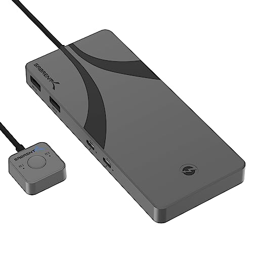 SABRENT 6.3in SB-TB4K 4K@144Hz KVM Switch 40Gbps