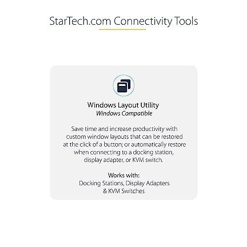 StarTech.com 3-Port DisplayPort 1.4 Splitter MST Hub, Model MST14DP123DP, Black
