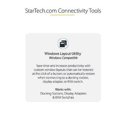 StarTech.com 3-Port DisplayPort 1.4 Splitter MST Hub, Model MST14DP123DP, Black