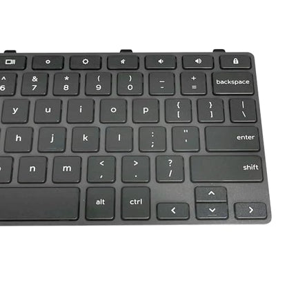 WWGTMC Dell Chromebook 11 3100 3110 3120 5190 USB-A Mechanical Backlit Keyboard QWERTY Black