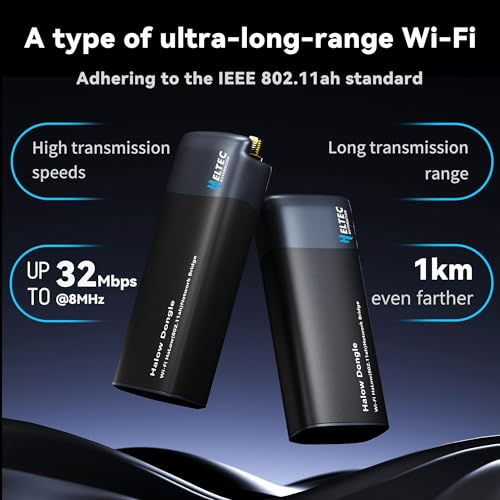 Heltec Outdoor Wireless Bridge AP+STA Pair Set 32.5 Mbps Quad-Band Wi-Fi 802.11ah