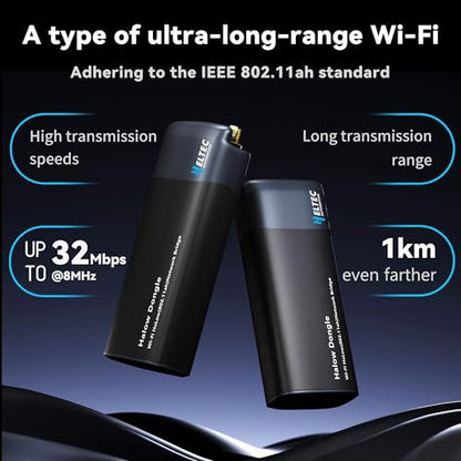 Heltec Outdoor Wireless Bridge AP+STA Pair Set 32.5 Mbps Quad-Band Wi-Fi 802.11ah