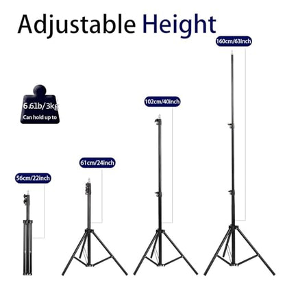 ClarVise 22-63 CV-S1-Black Adjustable Tripod Stand