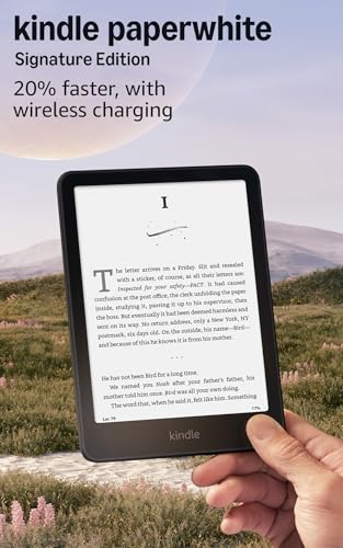 Amazon 7 Inch Kindle Paperwhite Signature Edition 32GB 300 PPI 60Hz E-Ink Reader