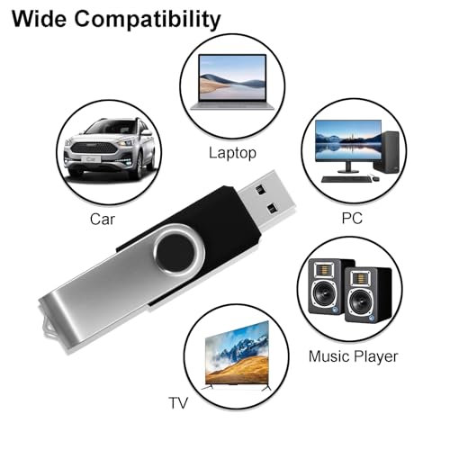 IMEASON 16GB USB 2.0 Flash Drive YMSFD01 Black