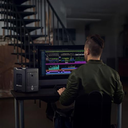 SanDisk Professional 80TB G-RAID Shuttle 4 External Hard Drive with Thunderbolt 3 Connectivity