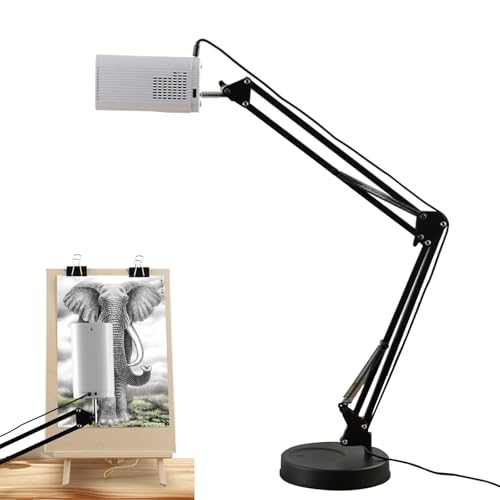 MiBoce Portable Drawing Projector Adjustable Focus, 1080P Resolution, Multi-Connection Options