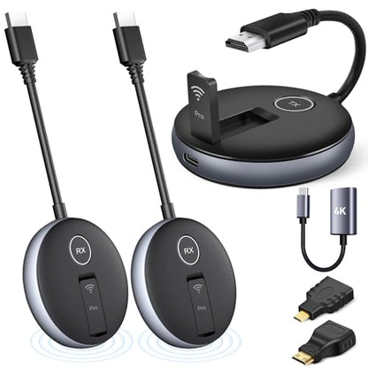 YAOMAISI 7.48in G9R PRO 1920x1080P 60Hz HDMI Wireless Transmitter and Receiver Kit