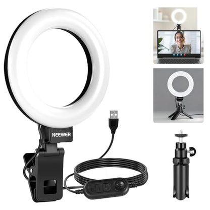 NEEWER 5" BR60 720p 60 LEDs On-Camera Video Light