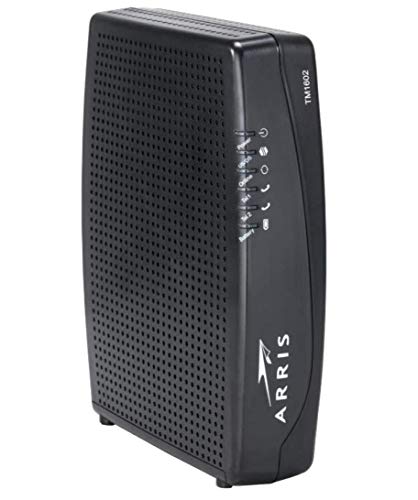 ARRIS Touchstone TM1602A Ethernet Modem - 5 Ports, Black