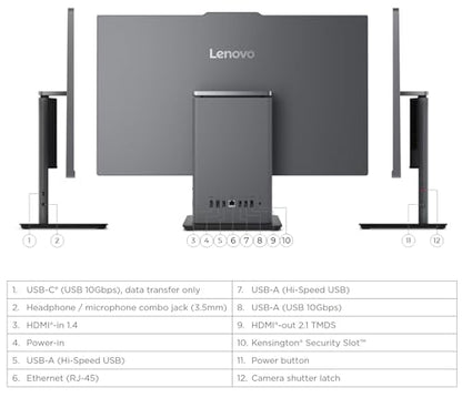 Lenovo 24" ThinkCentre AIO i7-13620H 1920x1080 100Hz LCD Computer