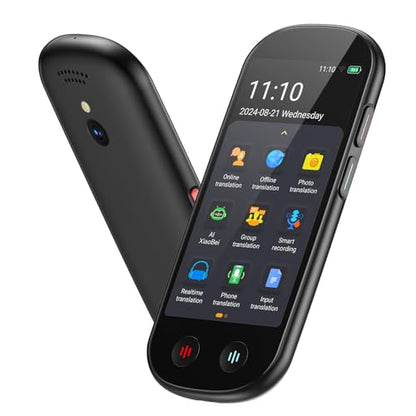 Simbago 6.38 x 3.39 x 1.34 inches 150 Languages Offline Voice Translator 2000mAh
